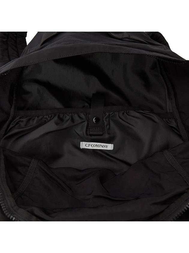 Nylon B Rounded Backpack Black - CP COMPANY - BALAAN 7