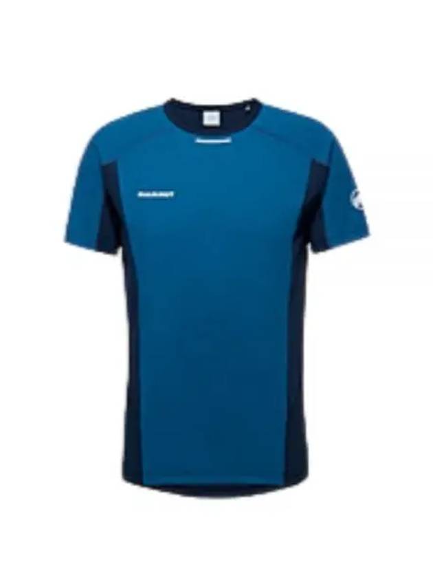 Aenergy FL ​​Short Sleeve T-Shirt Deep Blue - MAMMUT - BALAAN 1