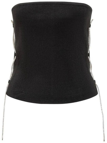 Giuseppe Di Morabito Top With Rhinestones - GIUSEPPE DI MORABITO - BALAAN 1