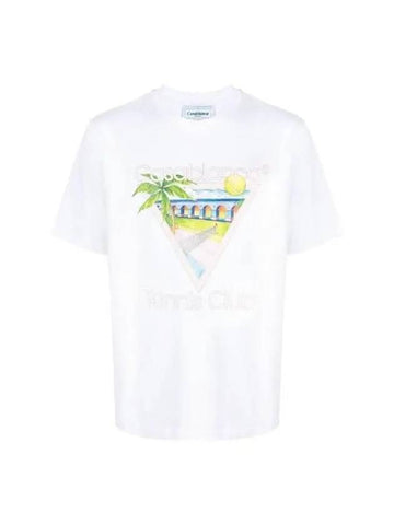 TENNIS CLUB logo printing t shirt UMPS24JTS00101 - CASABLANCA - BALAAN 1