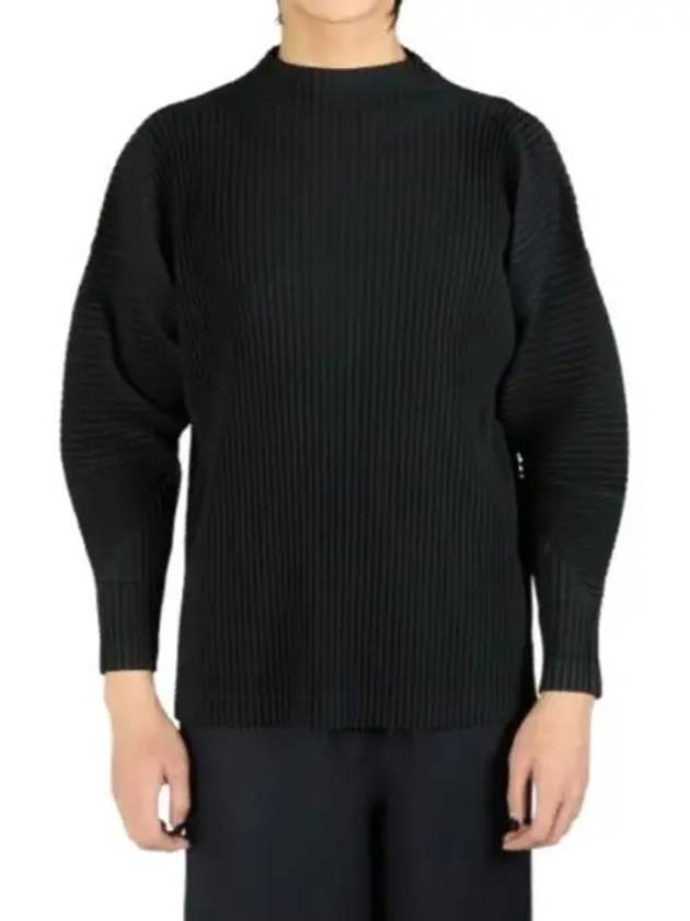 Monthly Color November Long Sleeve T-Shirt Black - ISSEY MIYAKE - BALAAN 2