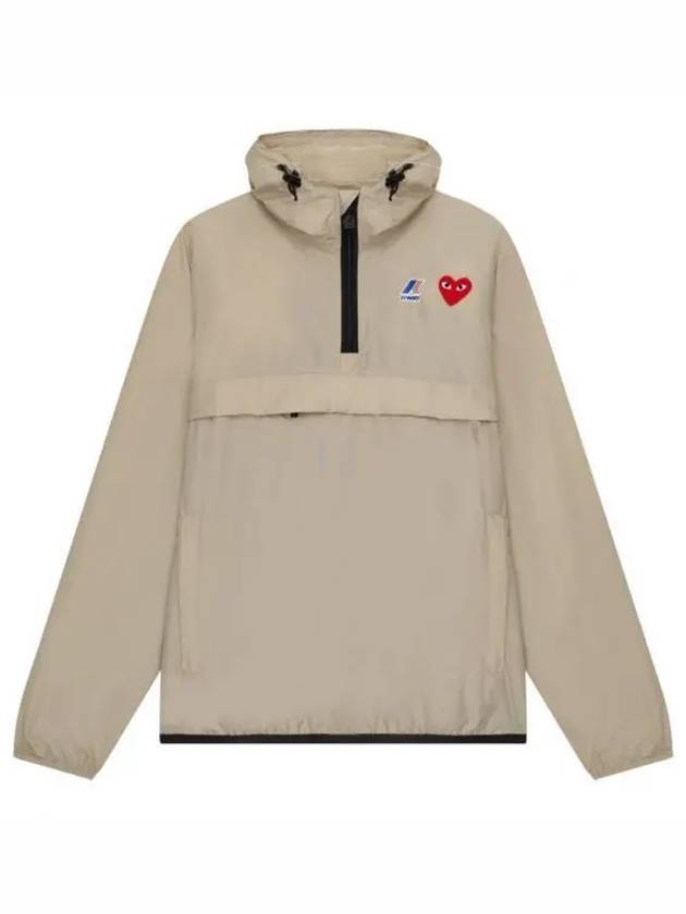 Logo Patch Anorak Beige - COMME DES GARCONS - BALAAN 2