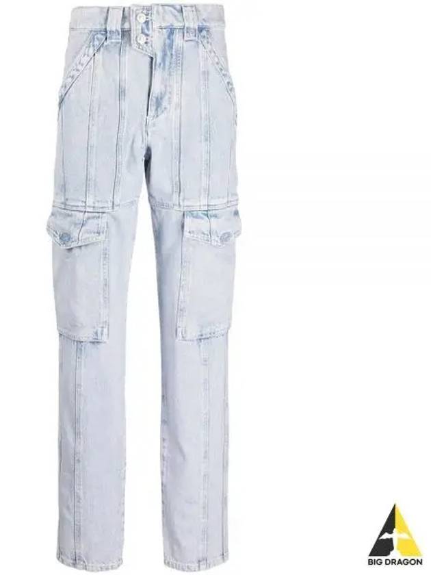 VAYONEO PA2221 22A023E 30LU Bayoneo Patch Pocket Jeans - ISABEL MARANT - BALAAN 1