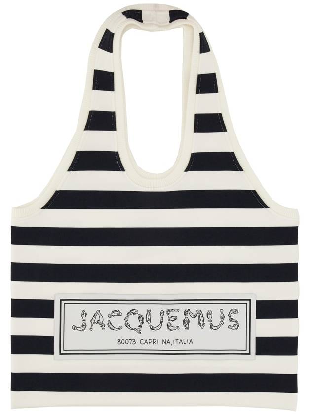 Le sac Marcel Tote Bag Navy - JACQUEMUS - BALAAN 2