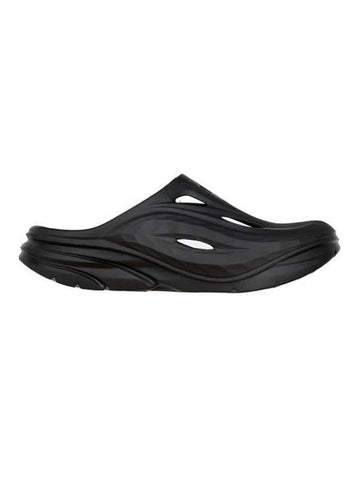 Ora Recovery Mules Black - HOKA ONE ONE - BALAAN 1