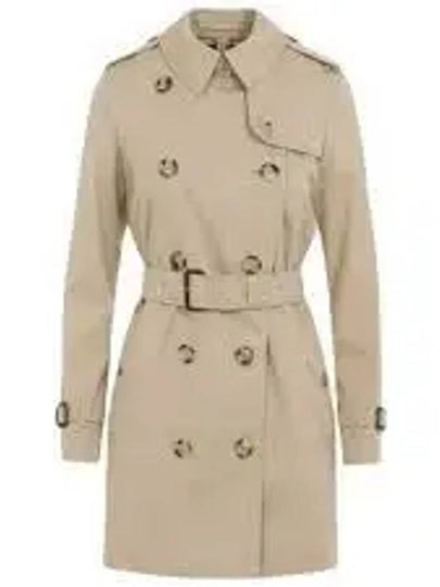 Short Kensington Heritage Trench Coat Beige - BURBERRY - BALAAN 2