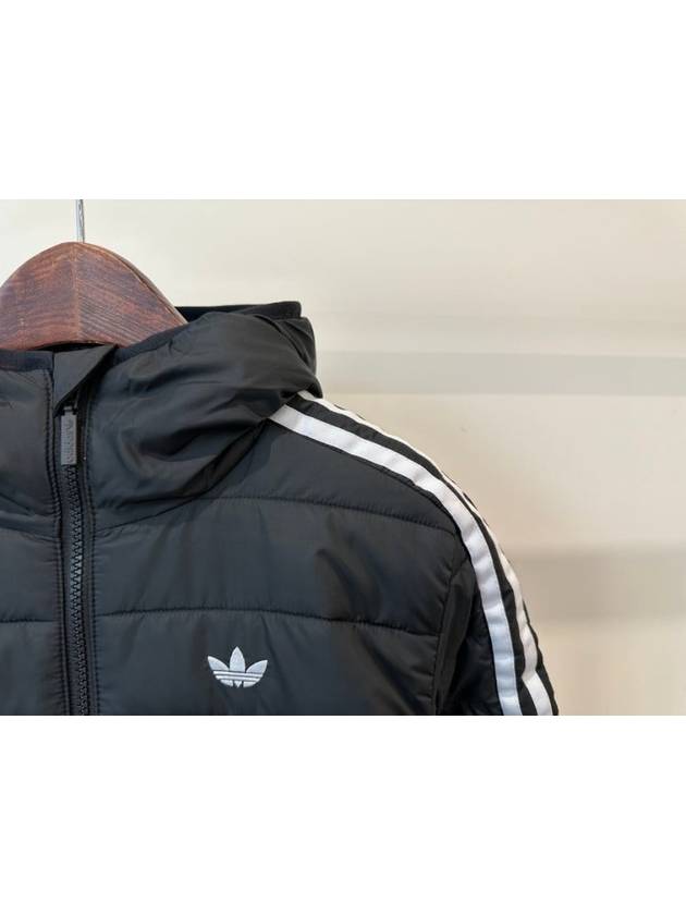 Premium Slim Hooded Padding Black - ADIDAS - BALAAN 3