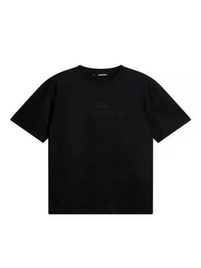 Alpha Short Sleeve T-Shirt Black - J.LINDEBERG - BALAAN 2