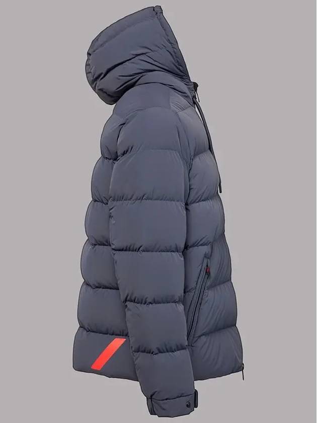 Quilted zip up hood goose down short padded jumper JP179 - IKALOOOK - BALAAN 3