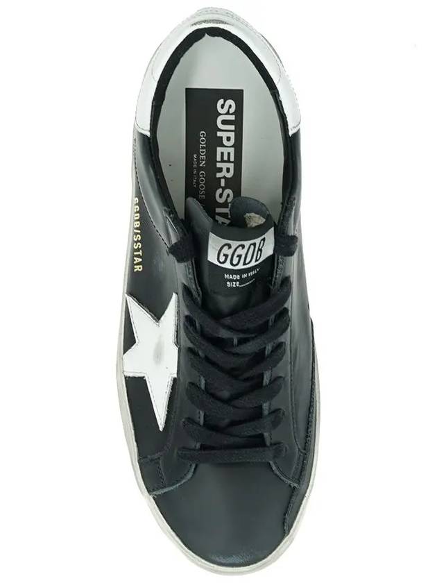 Superstar White Tab Sneakers Black - GOLDEN GOOSE - BALAAN 3