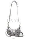 Women s Le Cagol Xs Shoulder Bag Metallic Silver Cross 671309 - BALENCIAGA - BALAAN 6