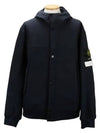 Light Soft Shell R E Dye Technology In Recycled Polyester Hooded Jacket Black - STONE ISLAND - BALAAN 2