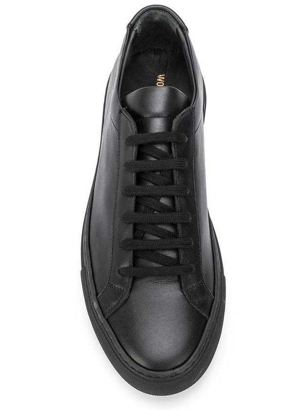 Original Achilles Low Top Sneakers Black - COMMON PROJECTS - BALAAN 6