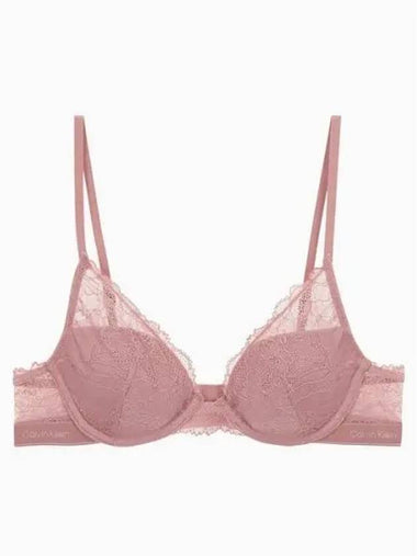 Underwear Women s Modern Cotton Lace AF Plunge Bra QF7978ADVLZ - CALVIN KLEIN - BALAAN 1