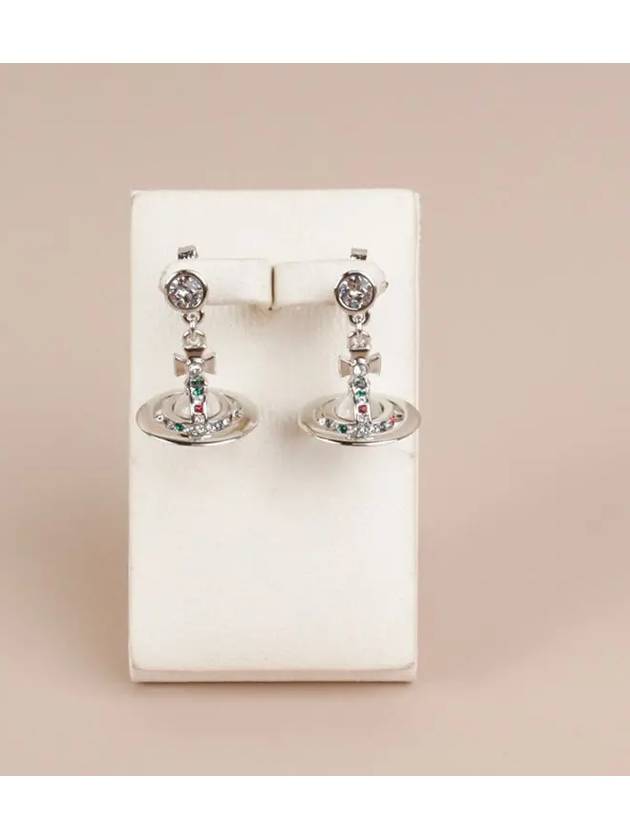 New Petite Orb Earrings Silver - VIVIENNE WESTWOOD - BALAAN 3