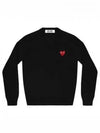 Play Motif V-Neck Sweater P1N001 - COMME DES GARCONS - BALAAN 2