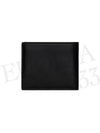 Tiny Cassandre East West Wallet in Matte Leather Black - SAINT LAURENT - BALAAN 3