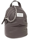 Glam Slam Leather Backpack Brown - MAISON MARGIELA - BALAAN 3