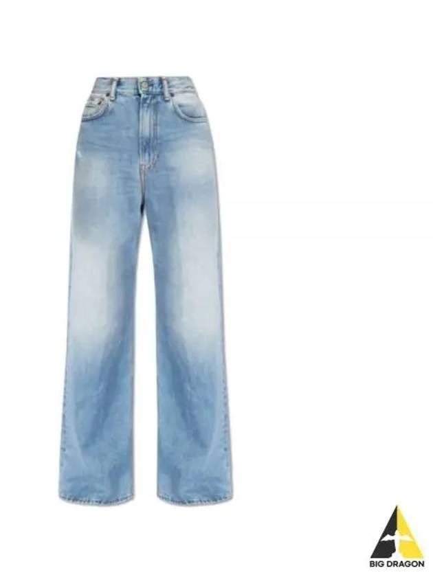 Denim Straight Pants A00385 228 Blue - ACNE STUDIOS - BALAAN 2