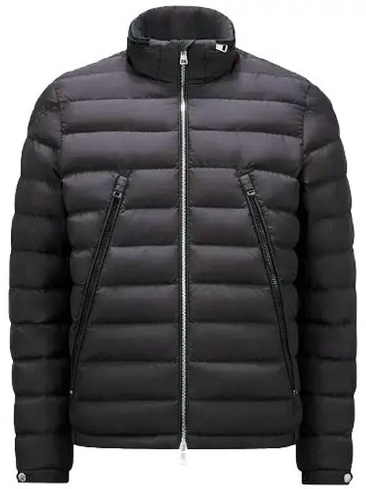 ALFIT short down lightweight padded jacket black men s 1A00140 54A81 998 - MONCLER - BALAAN 1