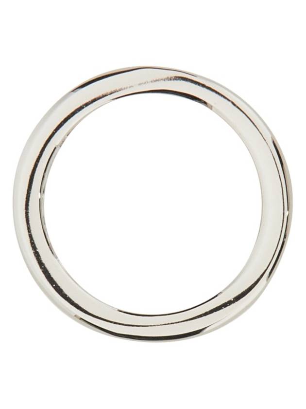 Logo Monogram Ring Silver - MARC JACOBS - BALAAN 4