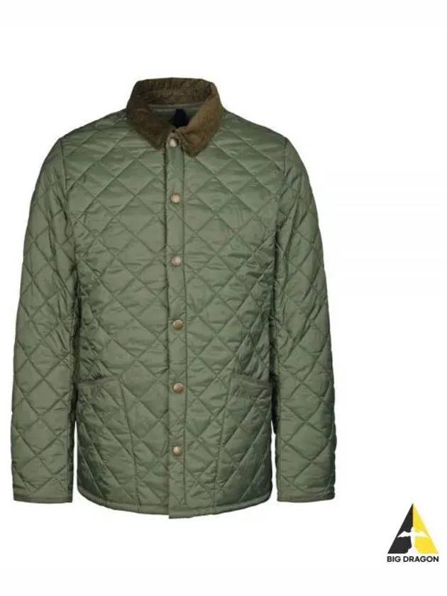 Heritage Liddesdale Quilted Padding Light Moss - BARBOUR - BALAAN 2