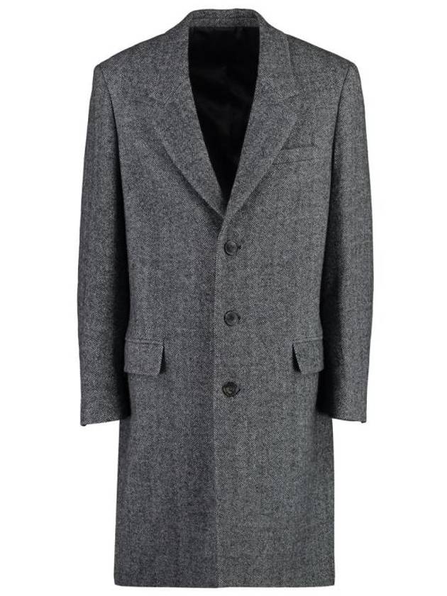 Johel Wool Single Coat Grey - ISABEL MARANT - BALAAN 1