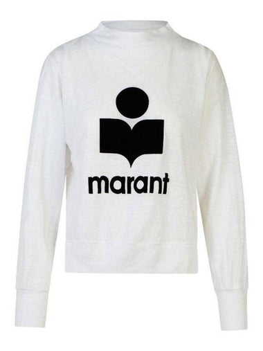 Long Sleeve T Shirt TS0002FA A1N09E 20WH White - ISABEL MARANT - BALAAN 1