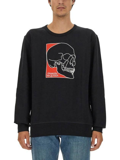 23 fw Crew Neck Sweatshirt WITH Skull Embroid 759152 QVX75 1000 B0230464413 - ALEXANDER MCQUEEN - BALAAN 2