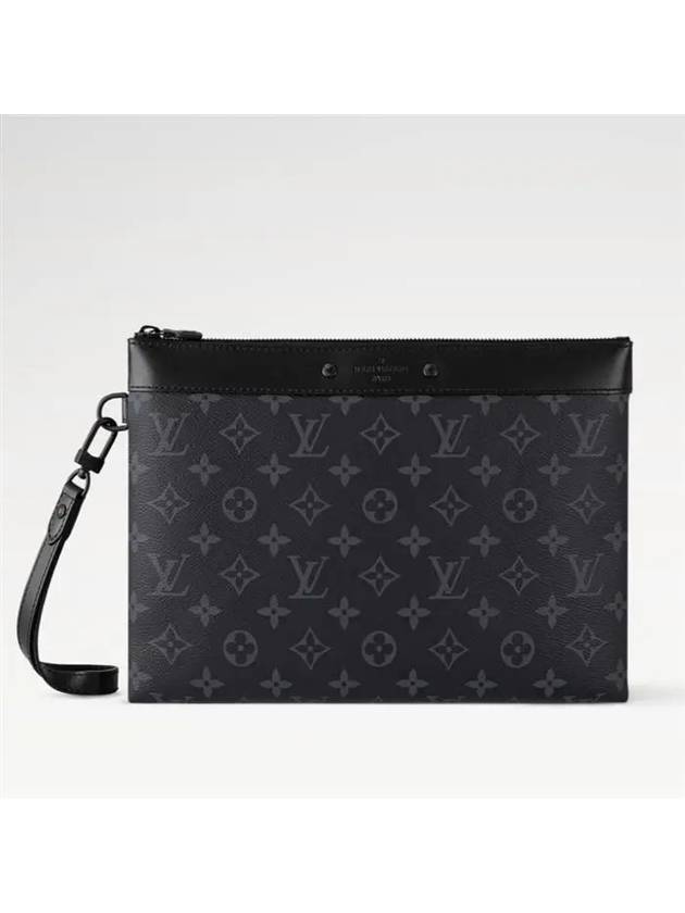 Monogram Eclipse Pochette Pouch Bag Black - LOUIS VUITTON - BALAAN 2