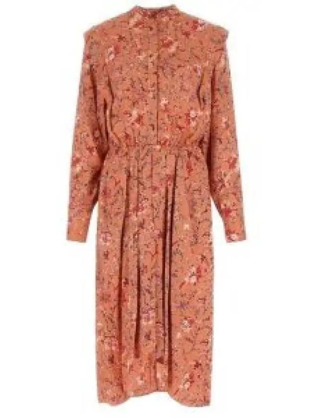 OKLEYA RO2025 22A037E 11PA floral midi dress 677194 - ISABEL MARANT - BALAAN 1