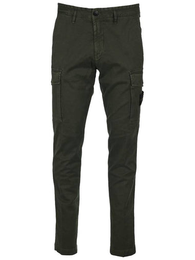 Wappen Patch Cargo Pants Khaki - STONE ISLAND - BALAAN 1