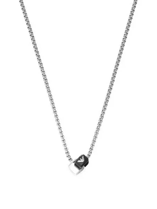 EGS2937040 Essential Pendant Stainless Steel Women’s Necklace - EMPORIO ARMANI - BALAAN 1