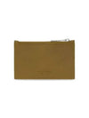 Intrecciato Zipper Card Wallet Acorn - BOTTEGA VENETA - BALAAN 3