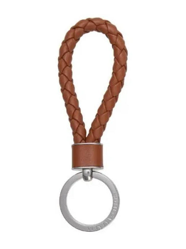 Intrecciato leather key ring - BOTTEGA VENETA - BALAAN 1