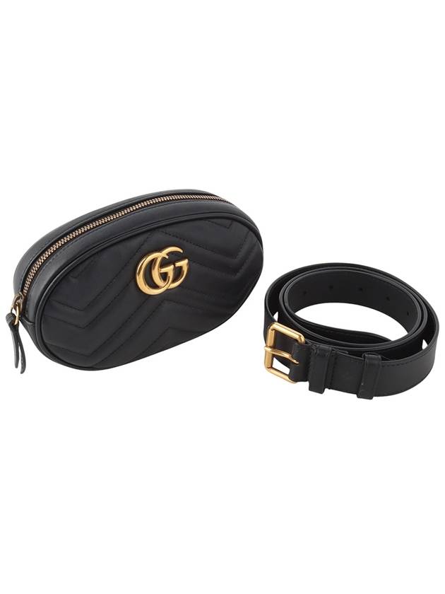 476434 GG Marmont Matelasse Belt Bag 34094K - GUCCI - BALAAN 8