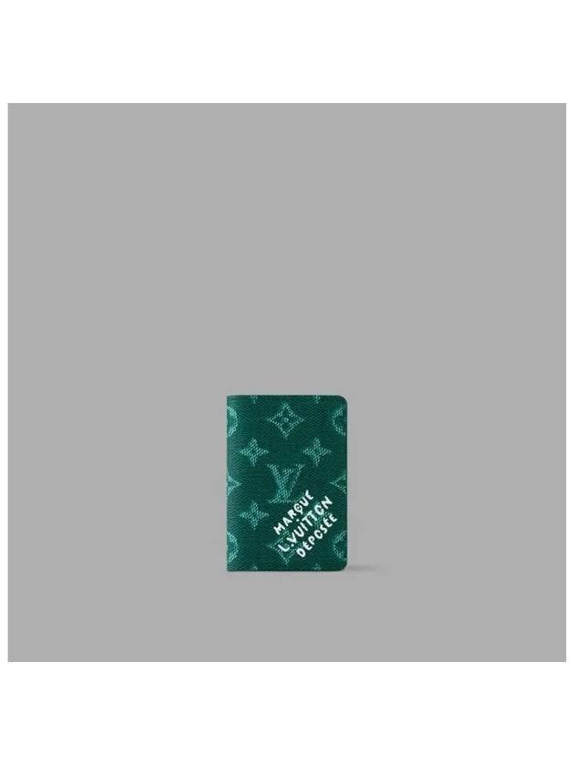 Pocket Organizer Card Wallet Green - LOUIS VUITTON - BALAAN 2