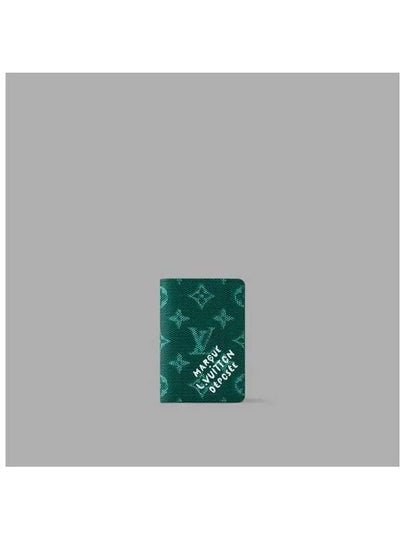 Pocket Organizer Card Wallet Green - LOUIS VUITTON - BALAAN 2