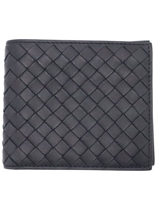 Women s Bottega Veneta 113993 Black Intrecciato VN Folder Half Wallet gt Gangbuk used luxury goods - BOTTEGA VENETA - BALAAN 2