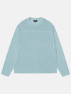 Football Knit Top Light Blue - STUSSY - BALAAN 3