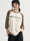 Season Point Museum Raglan T shirt Brown - SORRY TOO MUCH LOVE - BALAAN 5