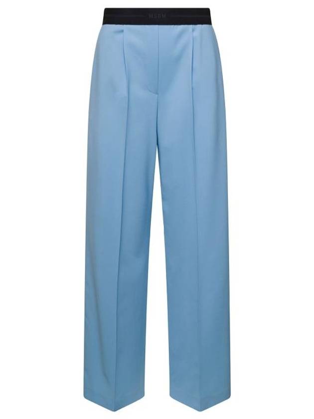 Straight Pants 3441MDP1623720084 Blu - MSGM - BALAAN 1