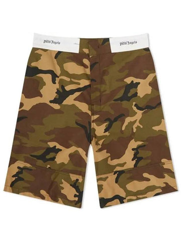 Sartorial Camo Shorts PMCS003E23FAB0015603 - PALM ANGELS - BALAAN 1