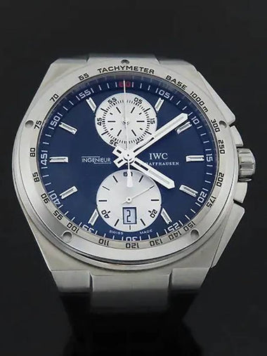 IWC IW378401 BIG INGENIEUR Chronograph Automatic Leather Band Men s Watch - IWC - BALAAN 1