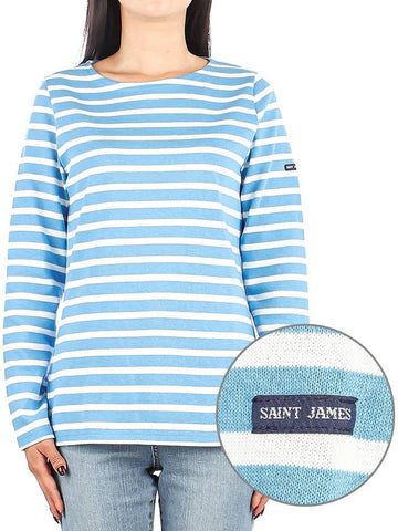 Women s Meridien Long Sleeve T Shirt 4135 - SAINT JAMES - BALAAN 1