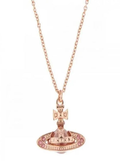 Pina Small Bas Relief Necklace Pink Gold - VIVIENNE WESTWOOD - BALAAN 2