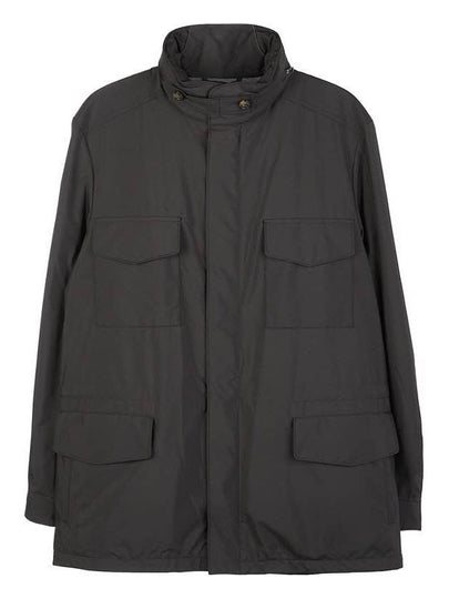 Men's Traveller Technical Fabric Windbreaker Black - LORO PIANA - BALAAN 2