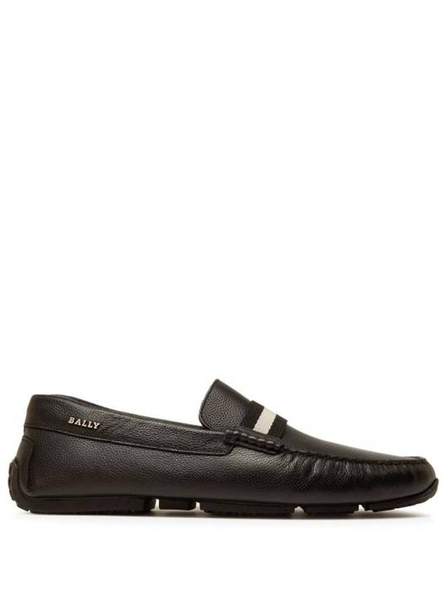 Pearce Leather Loafer Black - BALLY - BALAAN 2