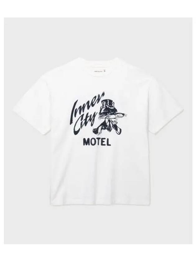 HONOR THE GIFT M D Holiday Inner City Motel T Shirt Black SS TEE BONE - HONORINE - BALAAN 1