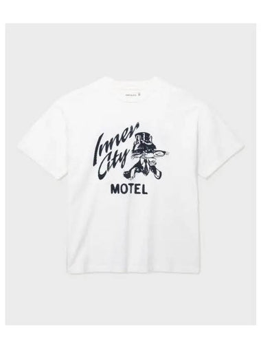 HONOR THE GIFT M D Holiday Inner City Motel T Shirt Black SS TEE BONE - HONORINE - BALAAN 1